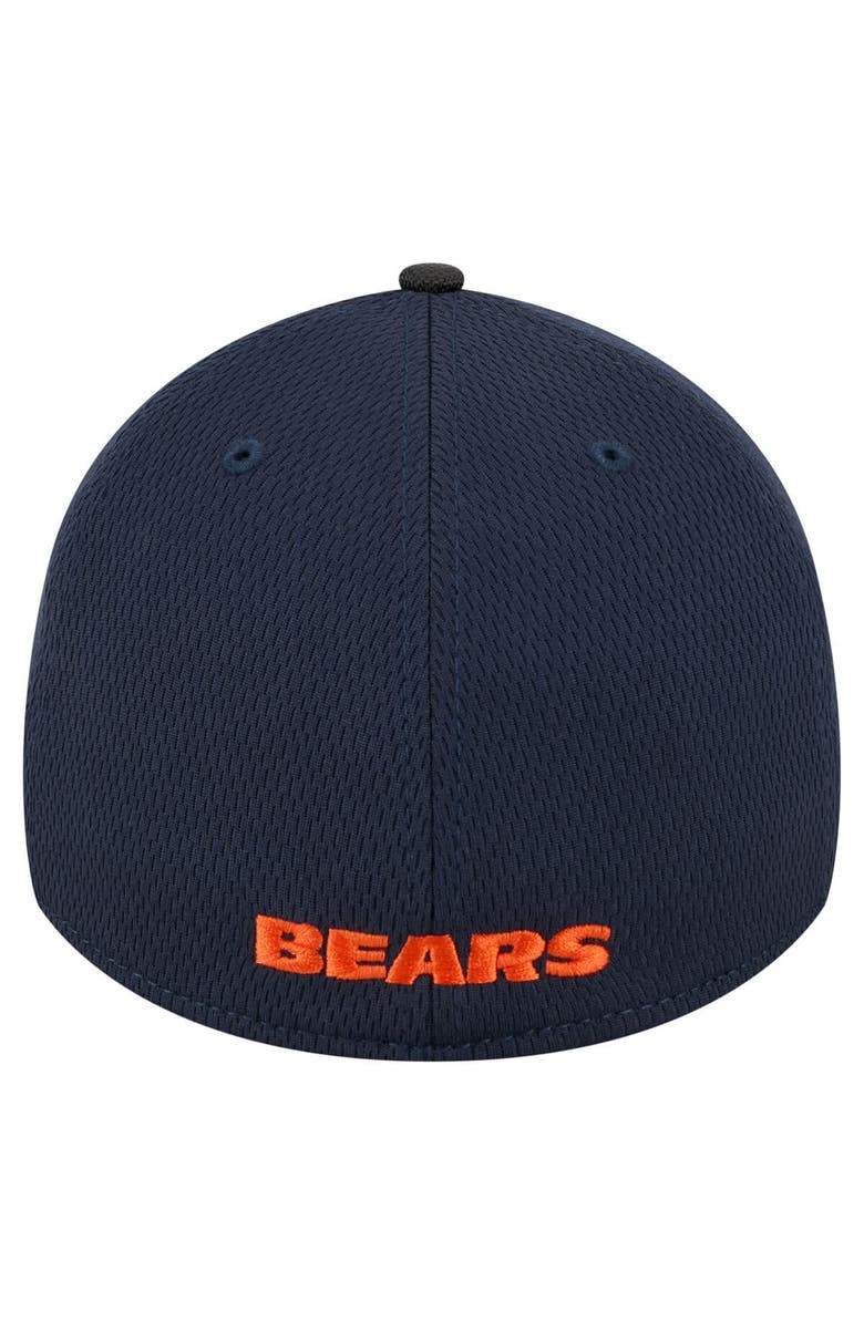 New Era Men's New Era Navy Chicago Bears Visor Hit 39THIRTY Flex Hat, Alternate, color, 