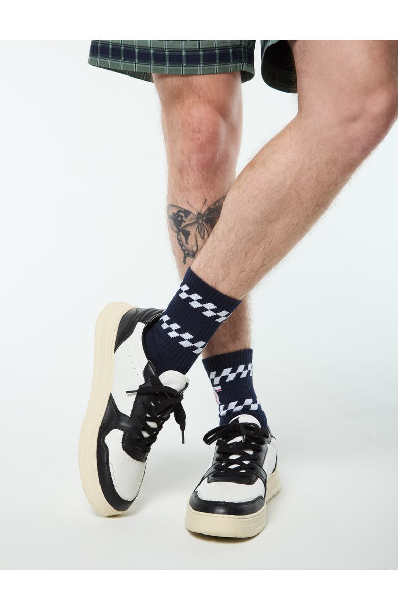 Sergio Tacchini Corsa Sock, Alternate, color, Maritime Blue