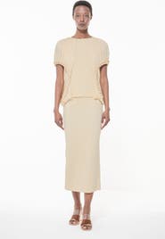 Leem Knit Covered Chain Detail Top