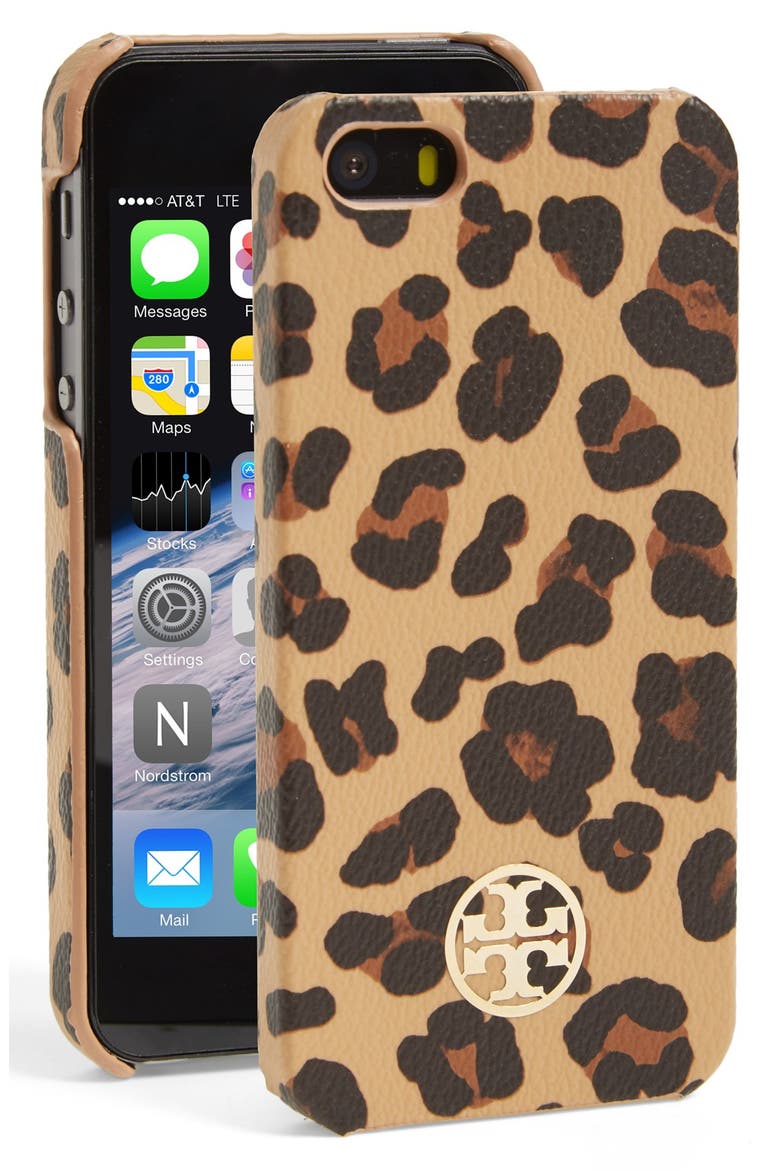 'Kerrington' iPhone 5 & 5s Case, Main, color, OCELOT LEOPARD