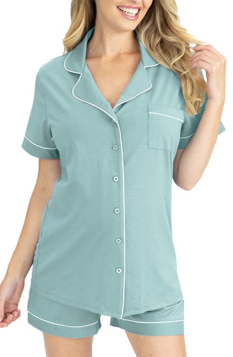 Short Maternity/Nursing Pajamas