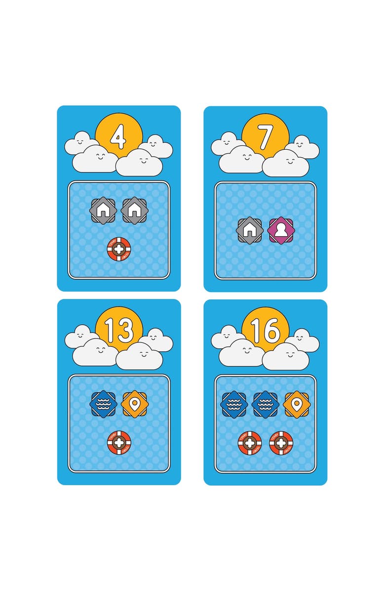 Mighty Boards Tenby, Matching Card Game, Action Drafting, Ages 14+, Alternate, color, Blue