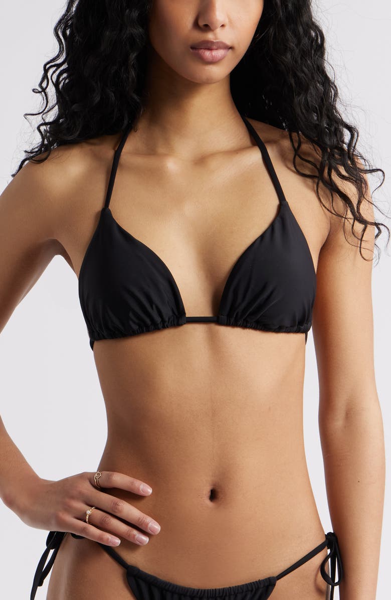 BP. Classic Triangle Bikini Top, Main, color, 