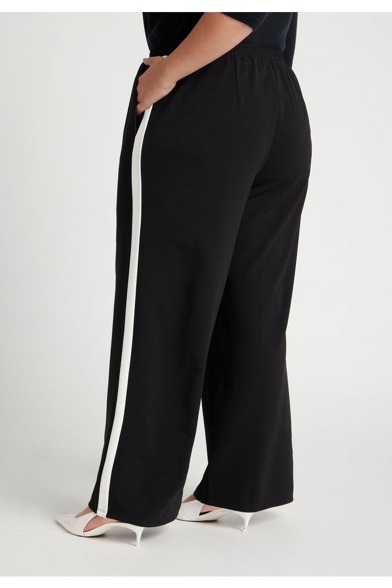 Track Pant With Side Stripe, Alternate, color, BLACK