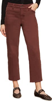 Sanctuary Cadence '90s Raw Hem Ankle Straight Leg Jeans