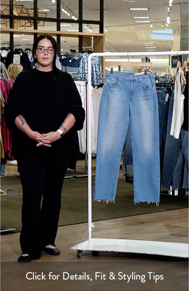 Brinley High Waist Straight Crop Jeans, sales video thumbnail
