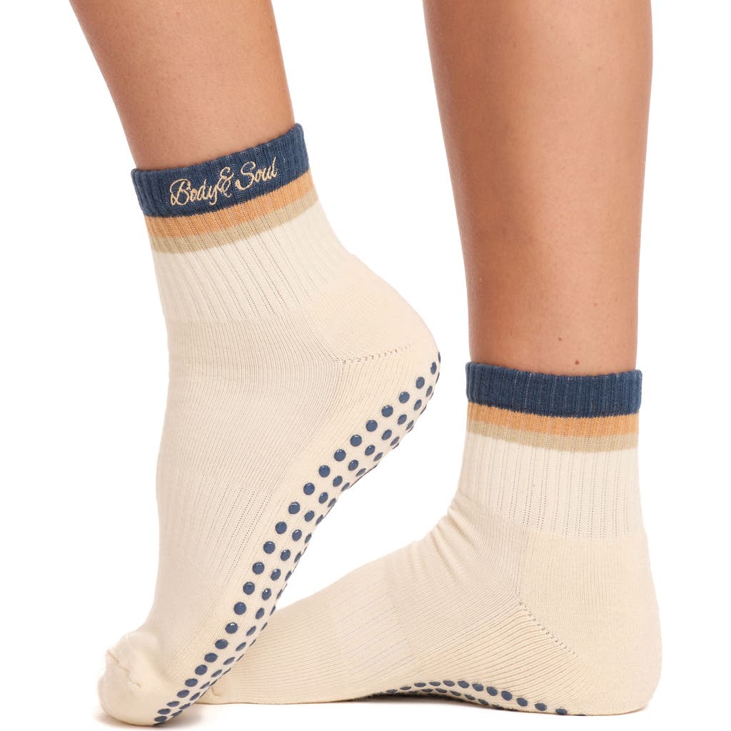 Souls. Body & Soul Grip Sock in Cream  product