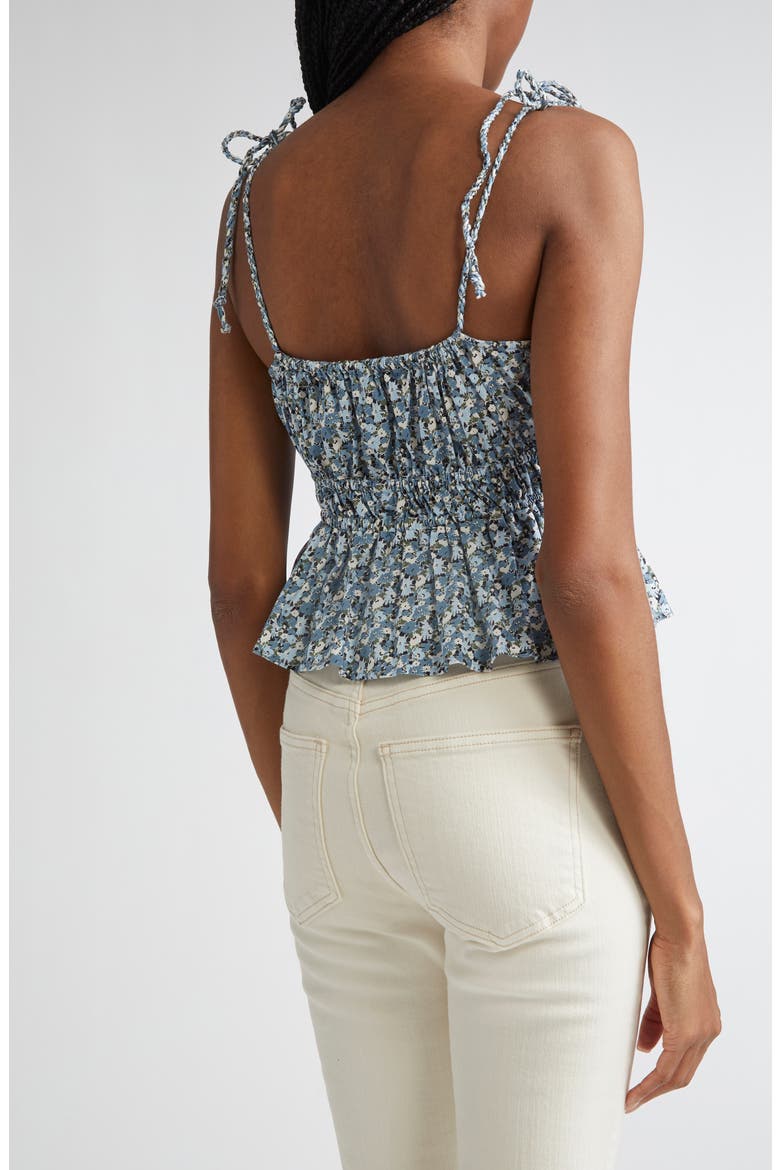 Erving Peplum Camisole, Alternate, color, LAKE MIST MULTI
