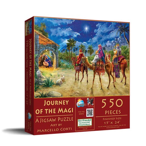 Journey of the Magi 550 piece Jigsaw Puzzle for Adults