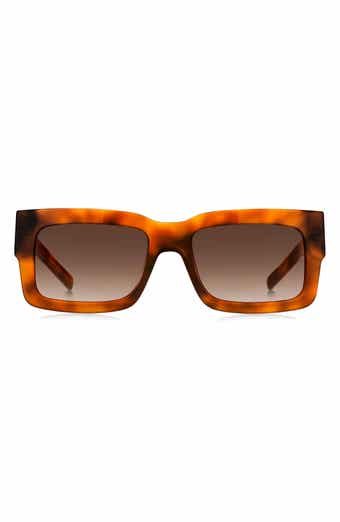 BOSS 54mm Rectangular Sunglasses