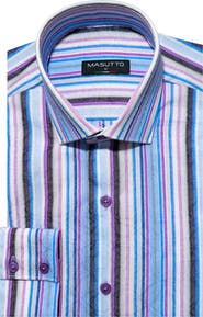 MASUTTO Simons Button Down Long Sleeve Shirt