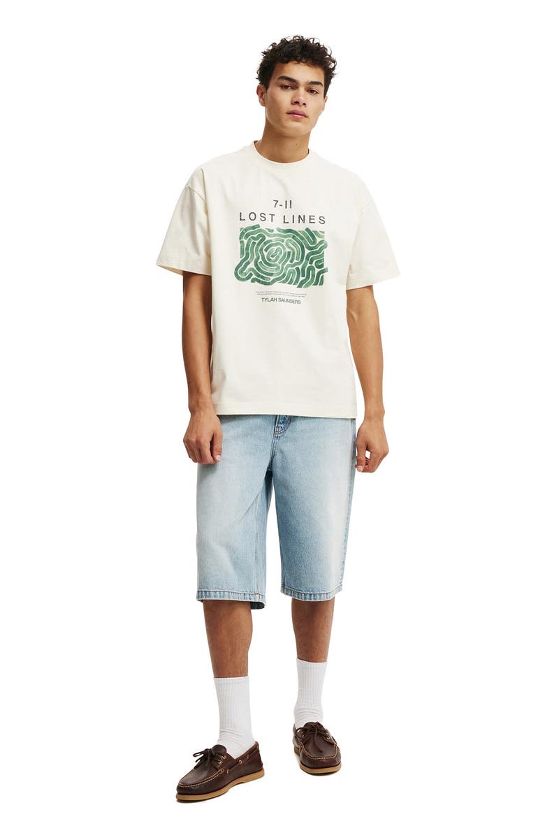 Cotton On Box Fit Tylah Saunders T-Shirt, Alternate, color, 