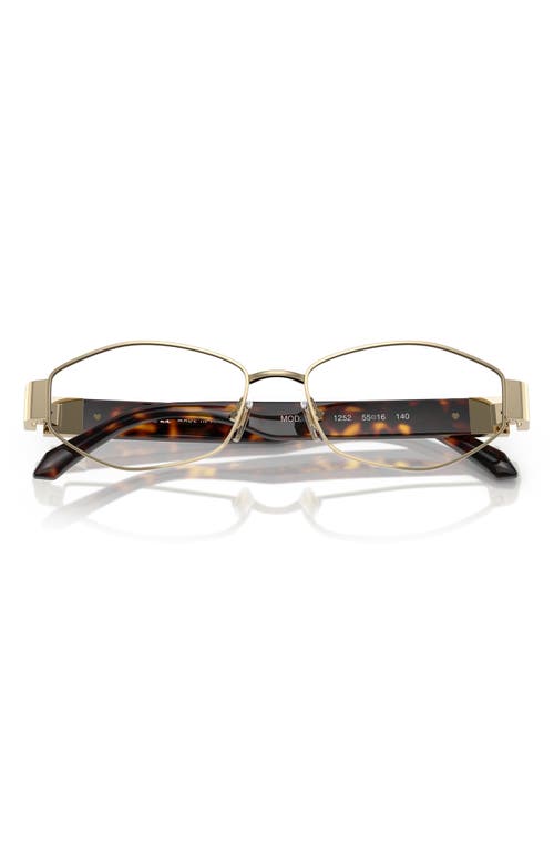 Versace Full-frame Flat Mirror In Pale Gold