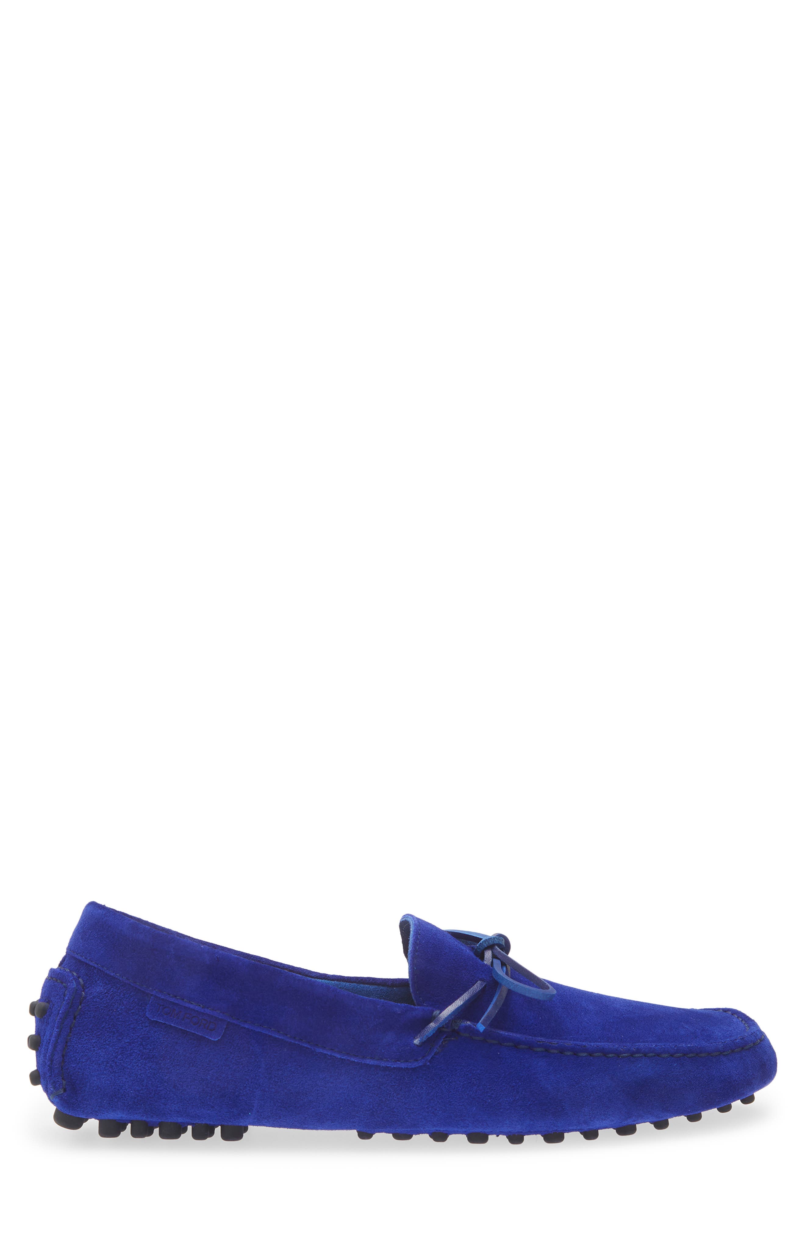 Suede Driving Shoe, Alternate, color, ELECTRIC PURPLE