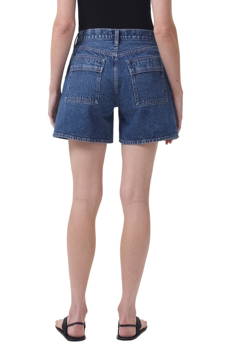 AGOLDE Cooper Denim Cargo Shorts, Alternate, color, 