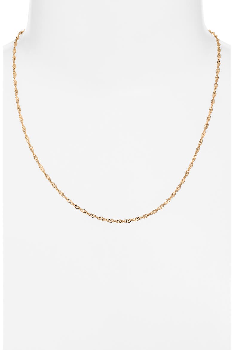 Lorenzo Necklace, Alternate, color, GOLD