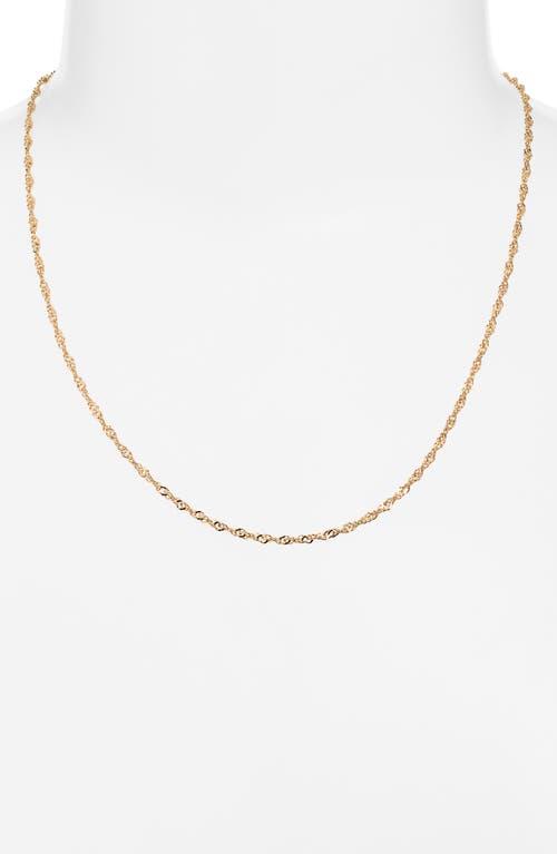 Set & Stones Lorenzo Necklace In Gold