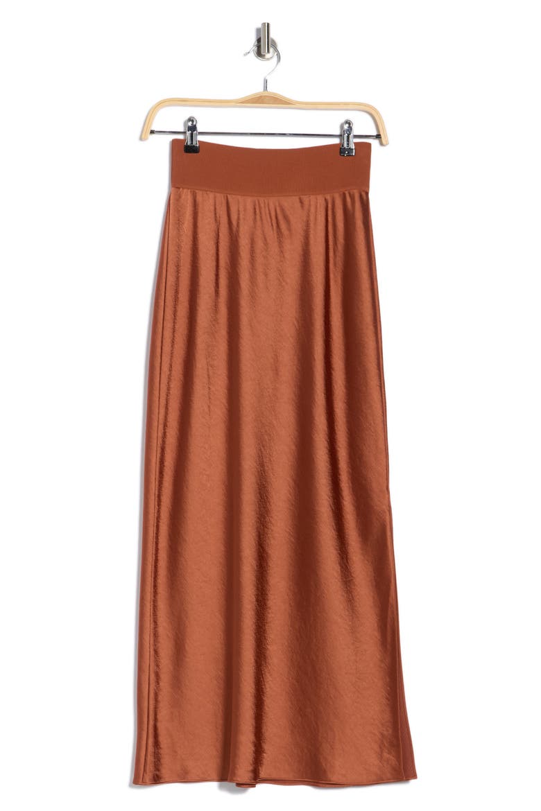 Lewie Maxi Skirt, Alternate, color, TERRACOTTA