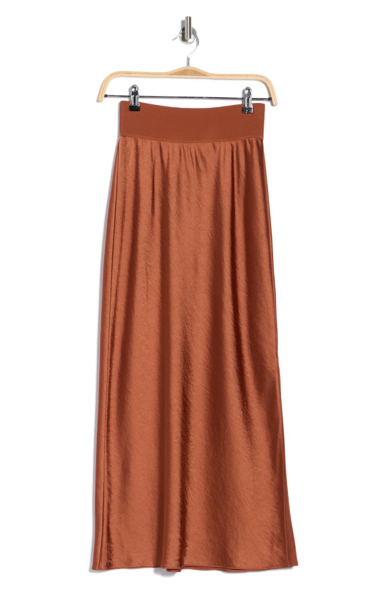 Theory Lewie Maxi Skirt, Main, color, Terracotta