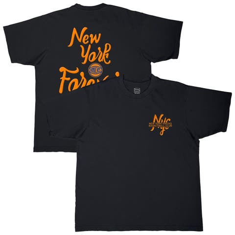 Unisex Stadium Essentials  Black New York Knicks Oversized Forever NYC T-Shirt