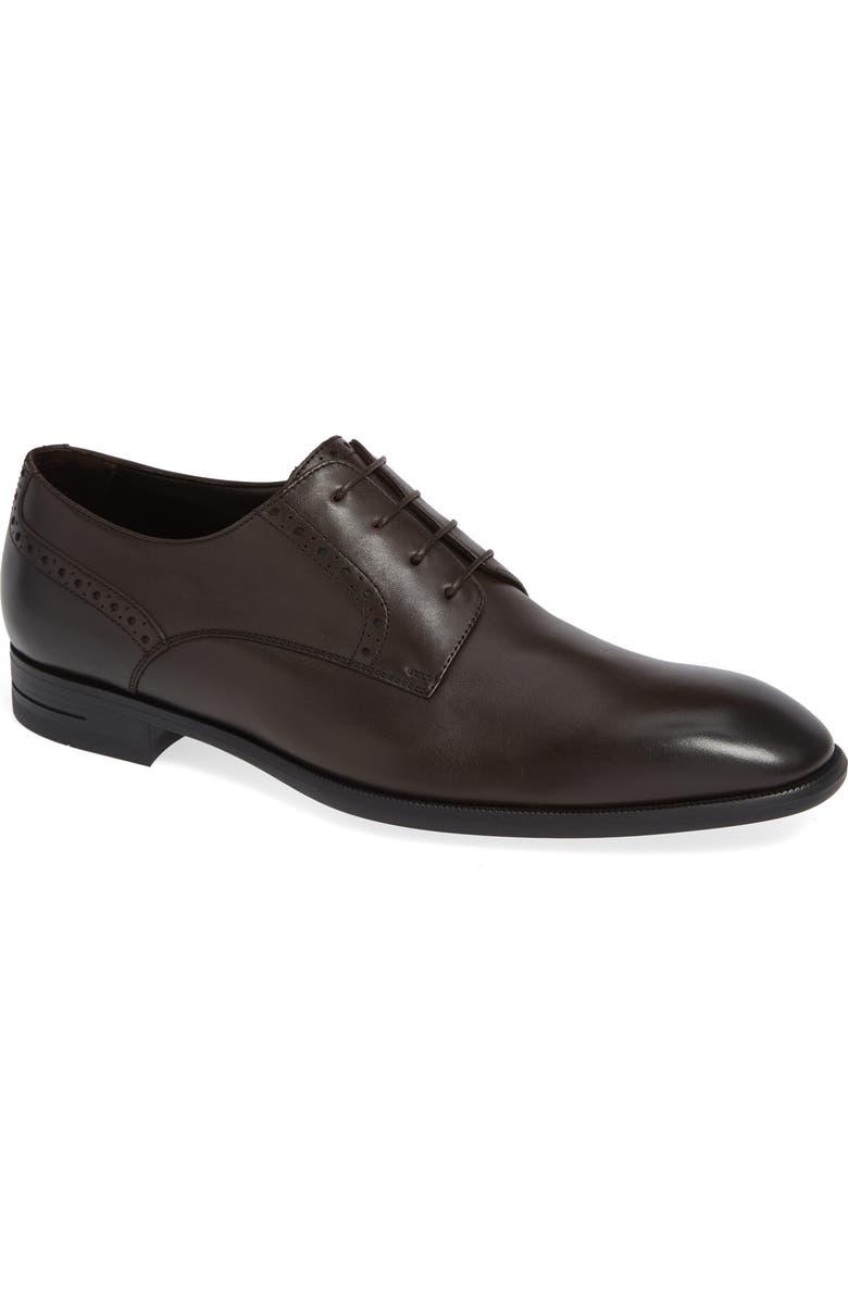ZEGNA Ermenegildo Zegna Cap Toe Derby, Main, color,