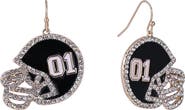 Hallmark Game Day Football Helmet Earrings