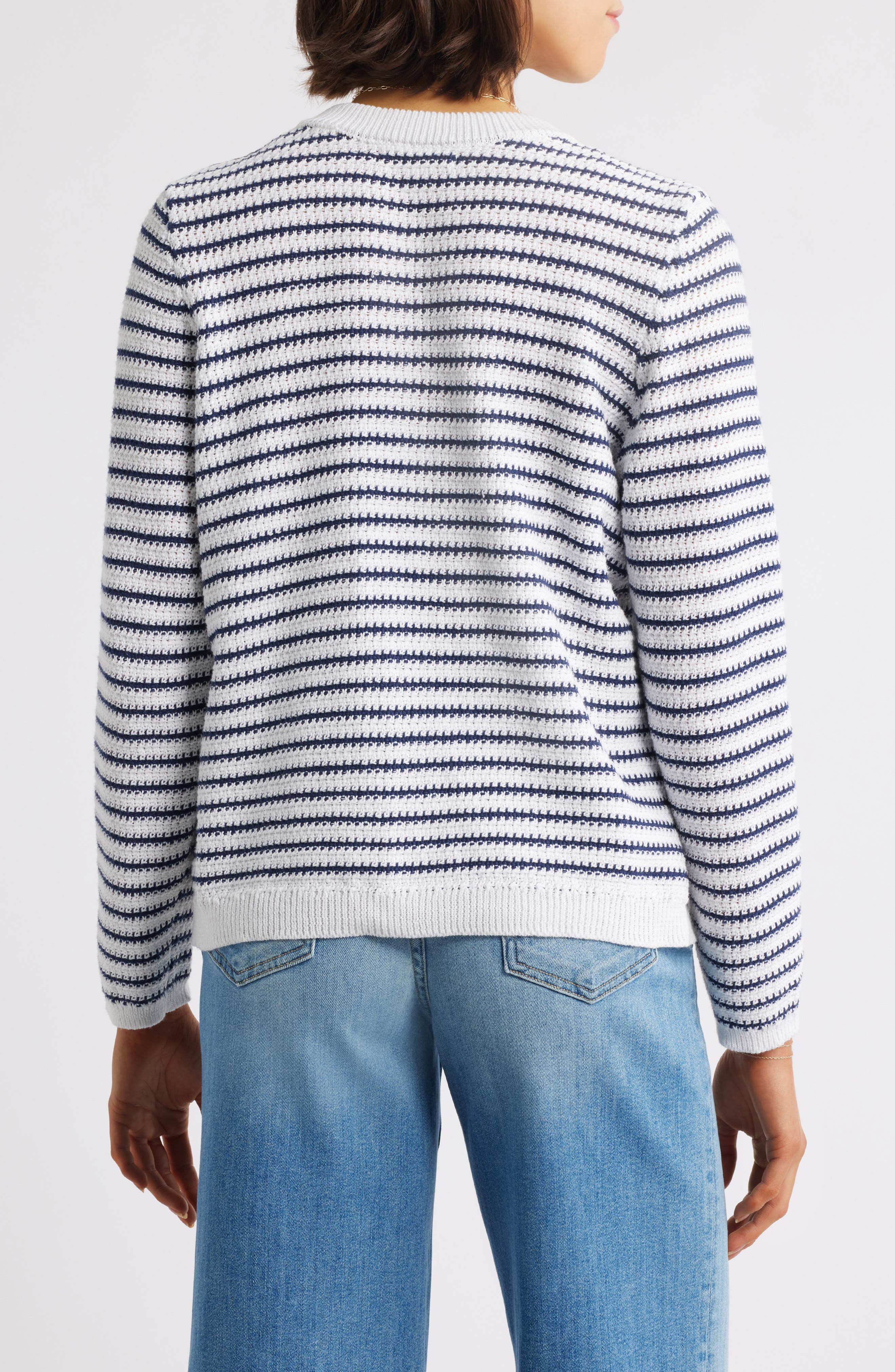 Piera Stripe Cardigan - image 2