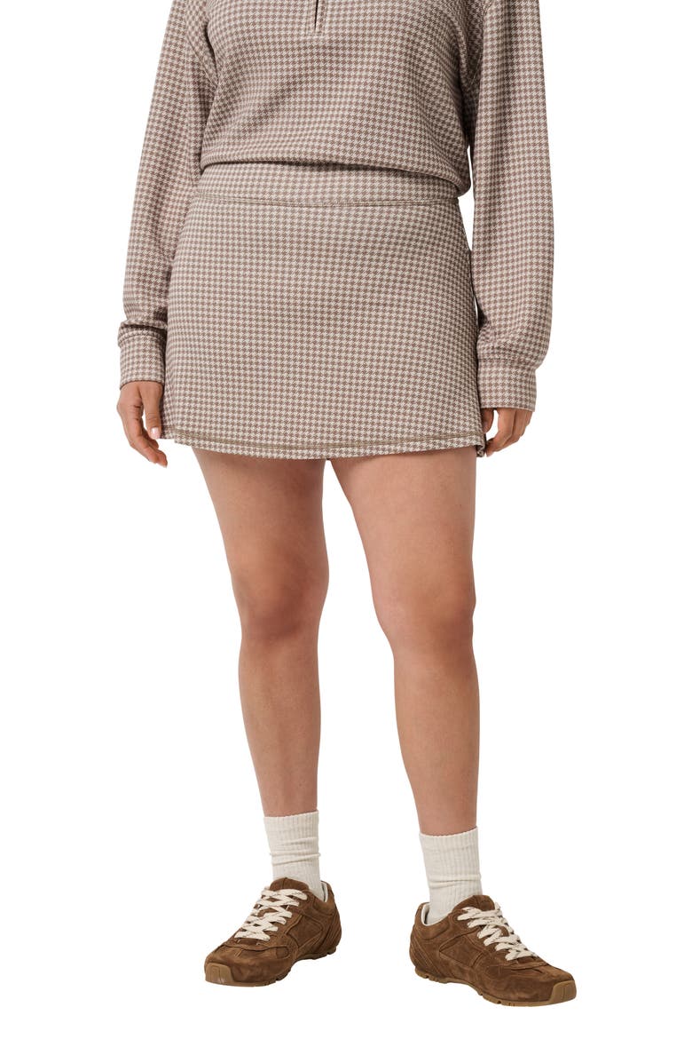 Skyloft Soft Skort, Main, color, WALNUT MULTI