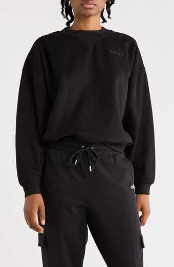 DKNY Logo Crop Sweatshirt