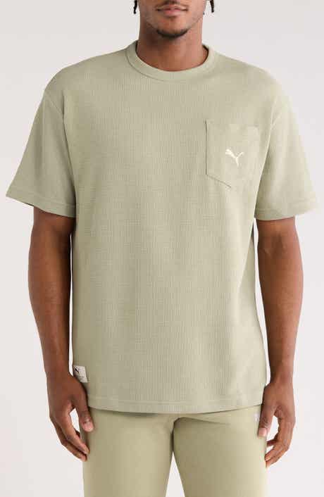 PUMA Relaxed Fit Waffle Pocket T-Shirt