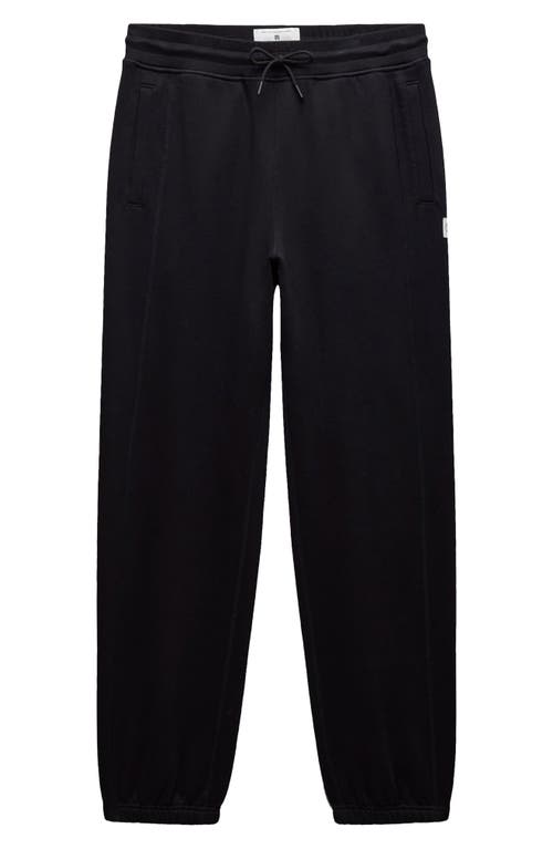 Reigning Champ Midweight Fleece Joggers In Black