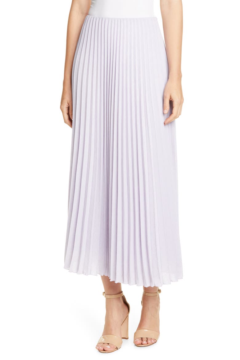 Vemeta Pleated Maxi Skirt, Main, color, AMETHYST