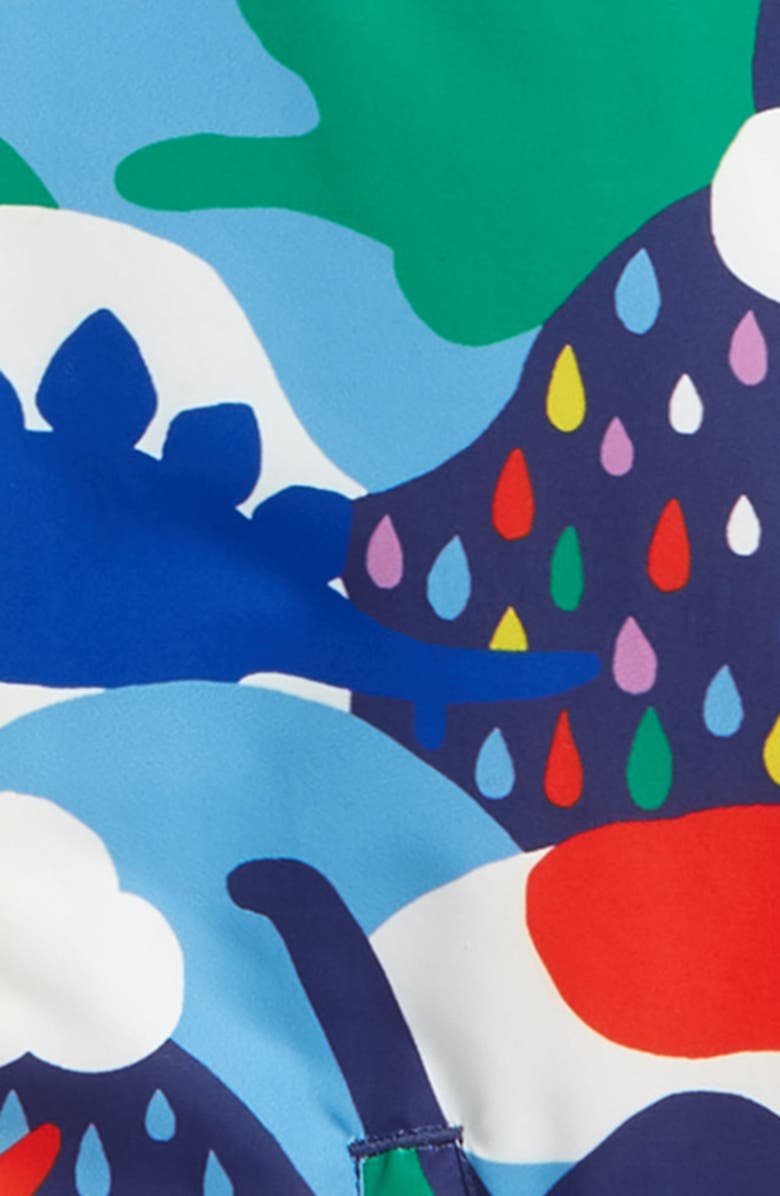 Mini Boden Kids' Fleece Lined Hooded Jacket, Alternate, color,