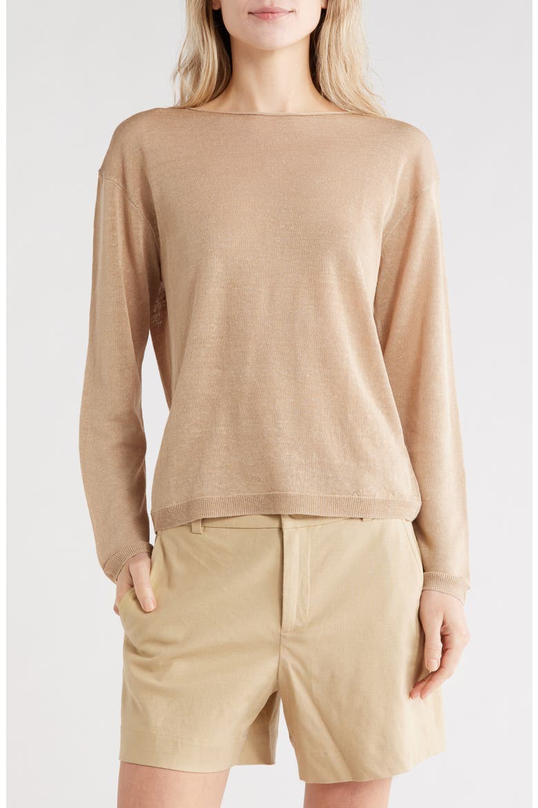 Dropped Shoulder Top, Main, color, CLIFF SIDE