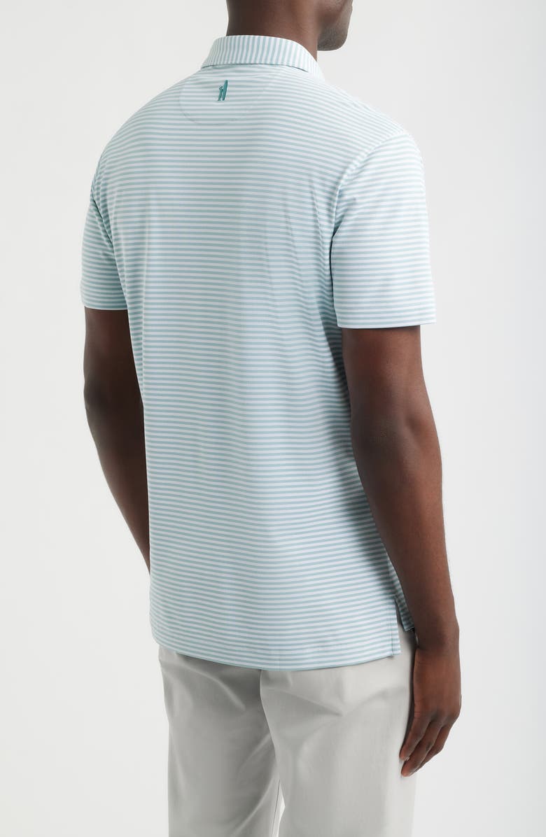 johnnie-O Cruz Stripe PREP-FORMANCE Polo, Alternate, color, Sublime