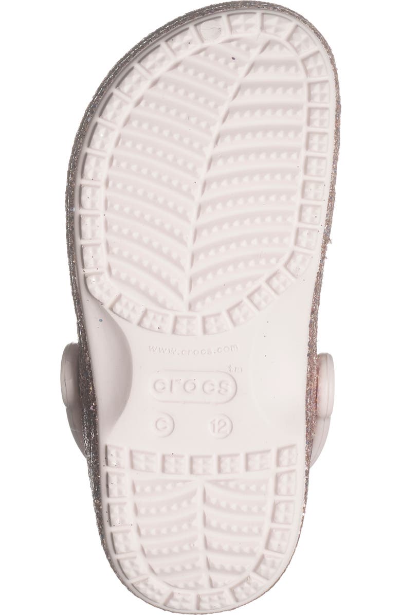 CROCS Kids' Baya Mixed Glitter Clog, Alternate, color, Barely Pink