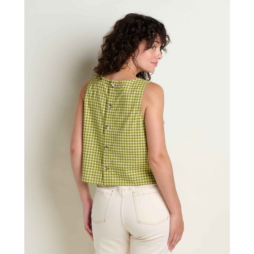 Toad And Co Taj Hemp Button Back Tank