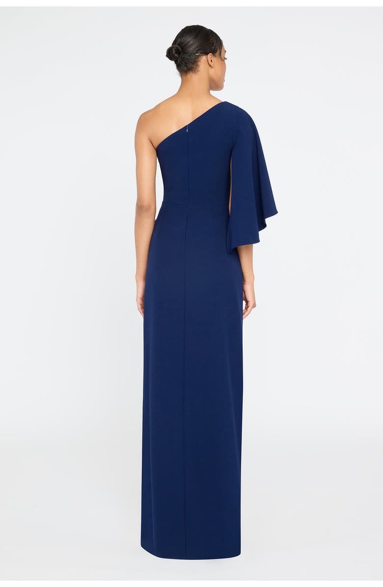 Giuliana Crepe Column Gown