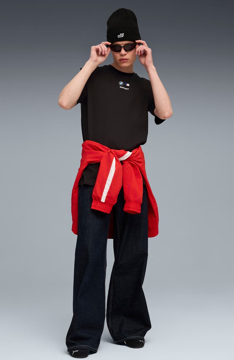 PUMA BMW M Motorsport Car Graphic T-Shirt, Alternate, color, Puma Black