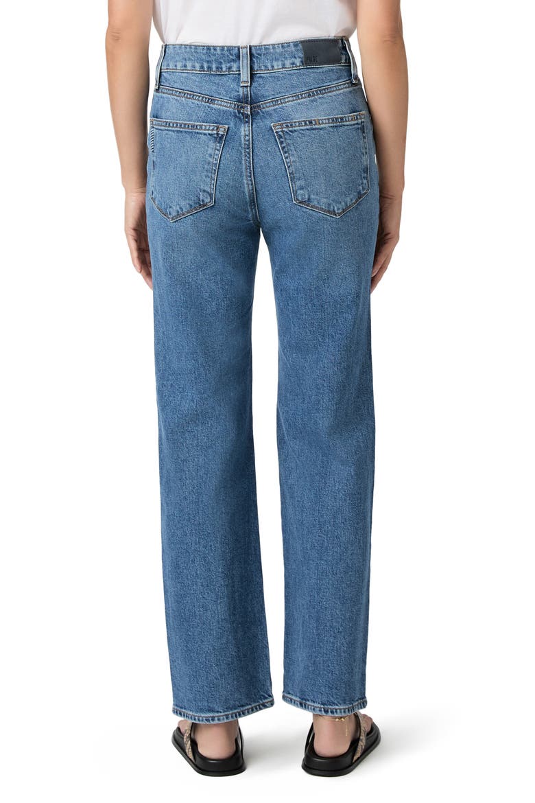 Stevie High Waist Straight Leg Jeans, Alternate, color, KEYSTONE