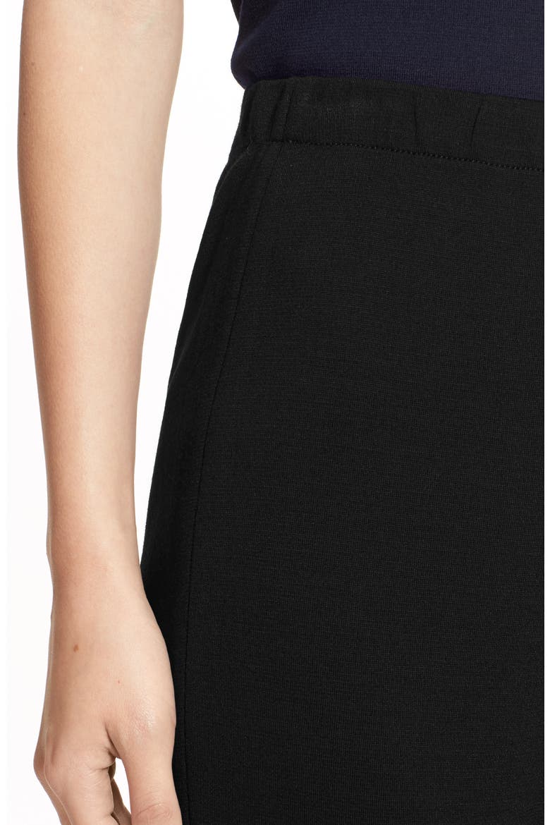 Collection Kasia Milano Knit Bootcut Pants, Alternate, color, CAVIAR