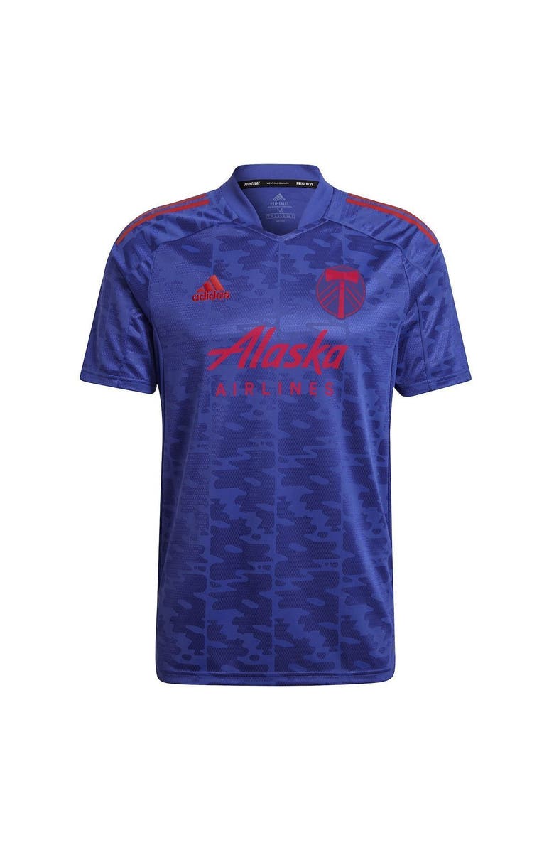 adidas Men's adidas Blue Portland Timbers 2022 Primeblue Replica Jersey, Alternate, color, 