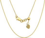 Julianna B. 22-Inch Adjustable Cable Chain 14k Gold