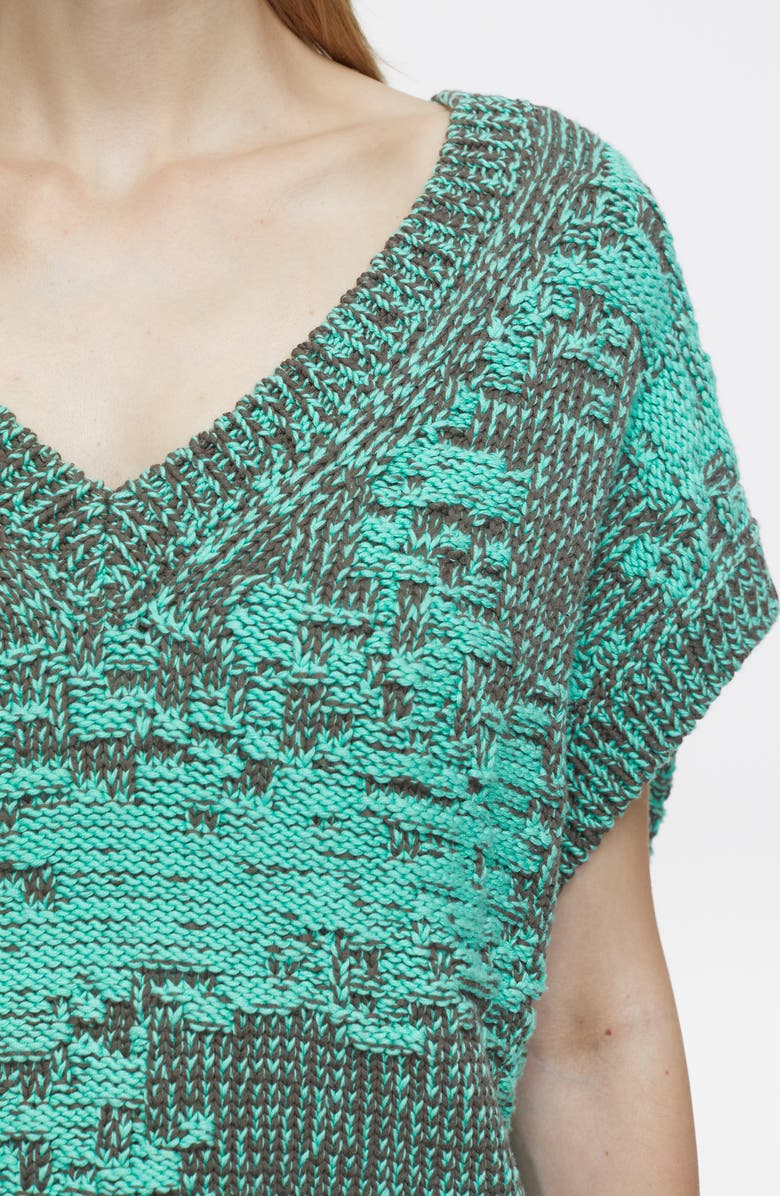 Closed V-Neck Organic Cotton Sweater, Alternate, color,