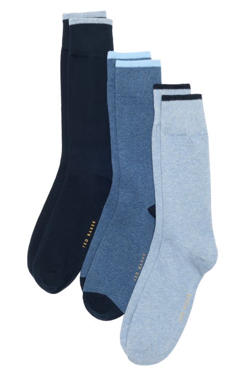 Assorted 3-Pack Crew Socks