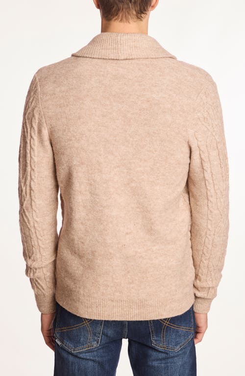 Paisley & Gray Shawl Collar Cardigan In Neutral