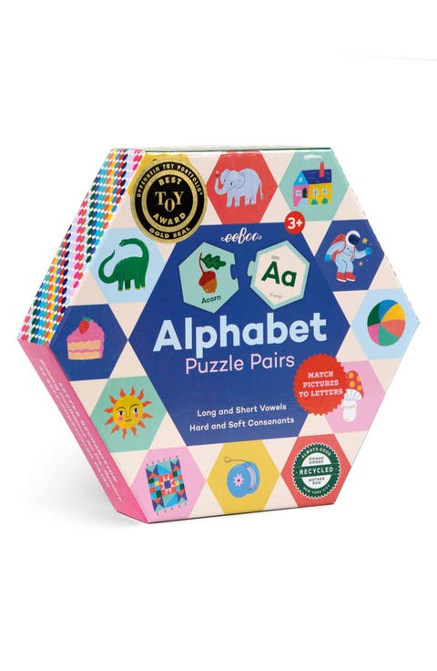 Alphabet Puzzle Pairs Game