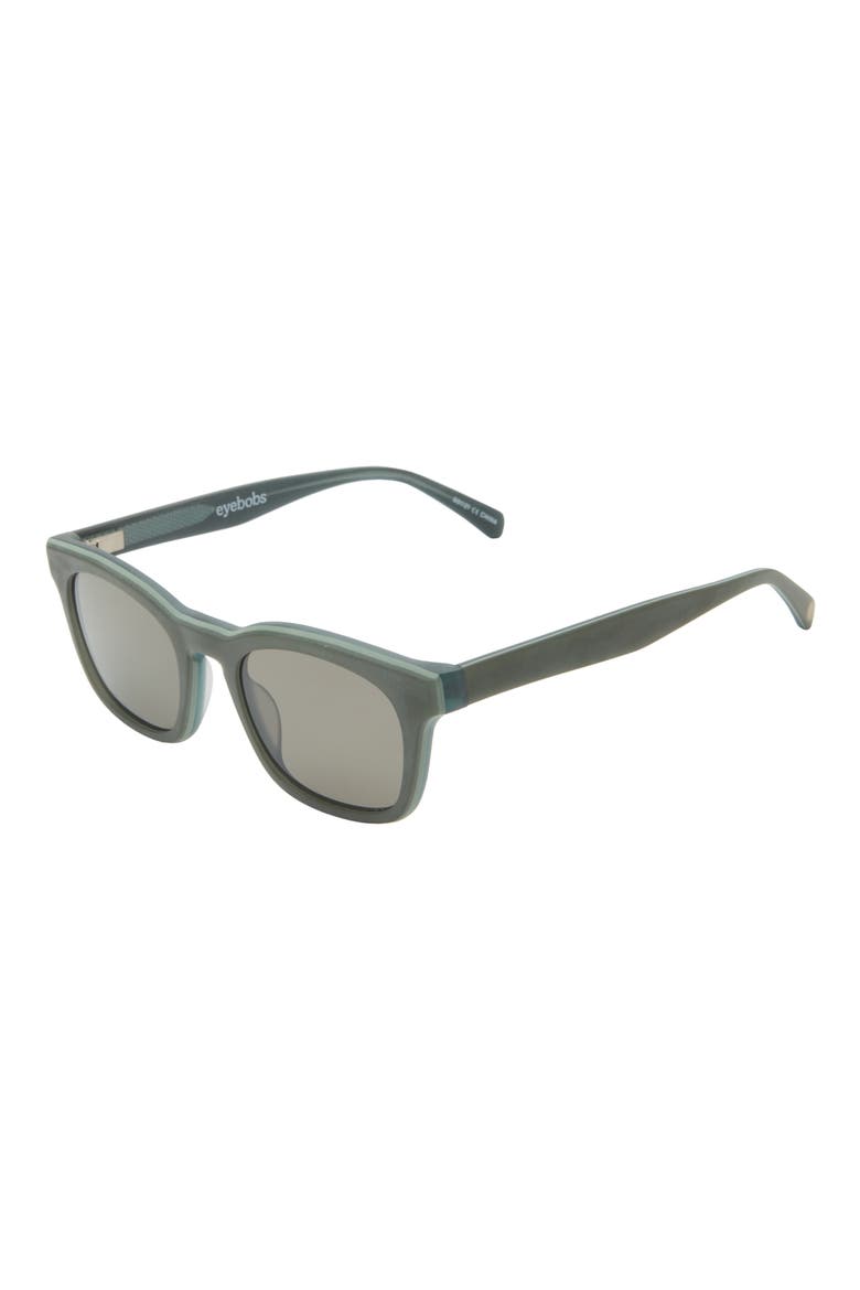 Humble Narrator 49mm Square Sunglasses, Alternate, color, MATTE SAGE GREEN