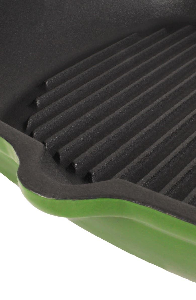 BergHOFF Neo 2-Piece Cast Iron Grill Set, Alternate, color, Green