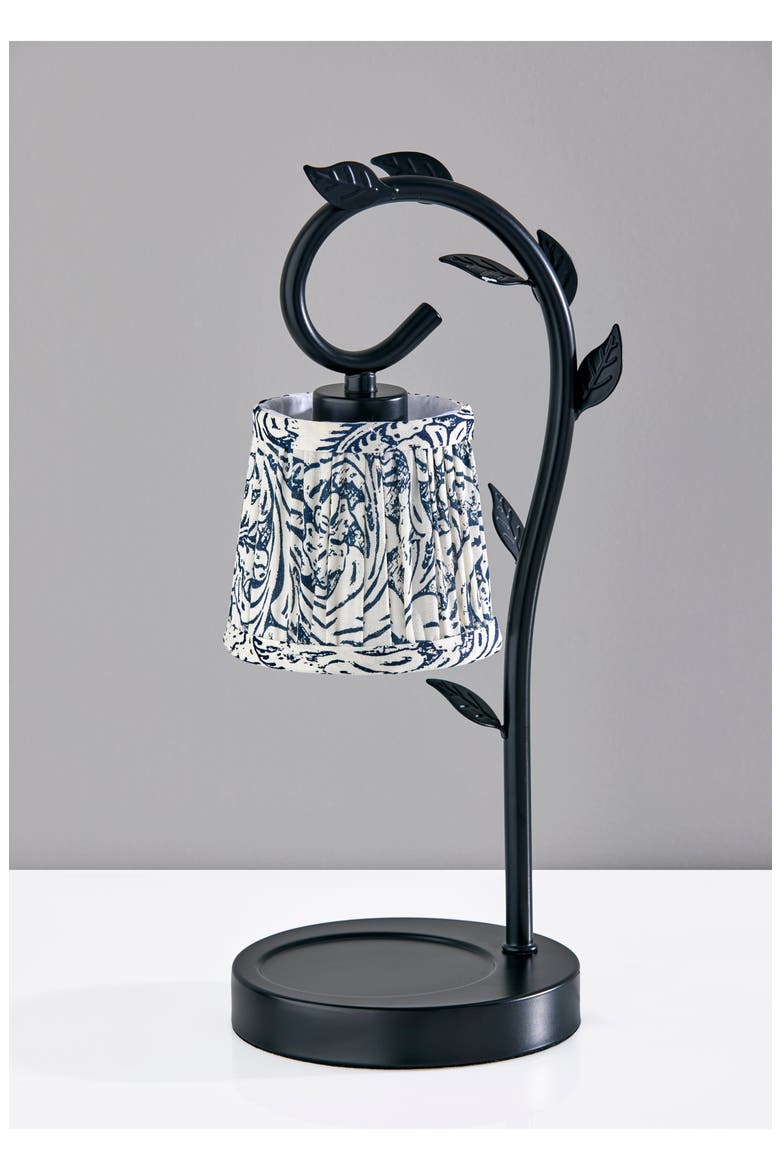 Ivy Candle Warmer Lamp, Alternate, color, BLACK